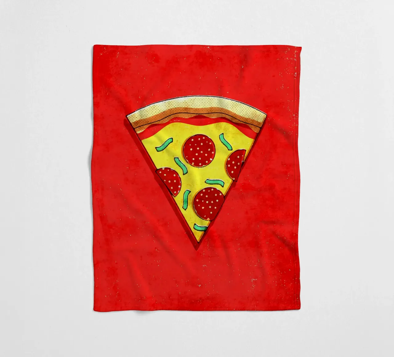 Pizza coperta in pile da Matlock Studio