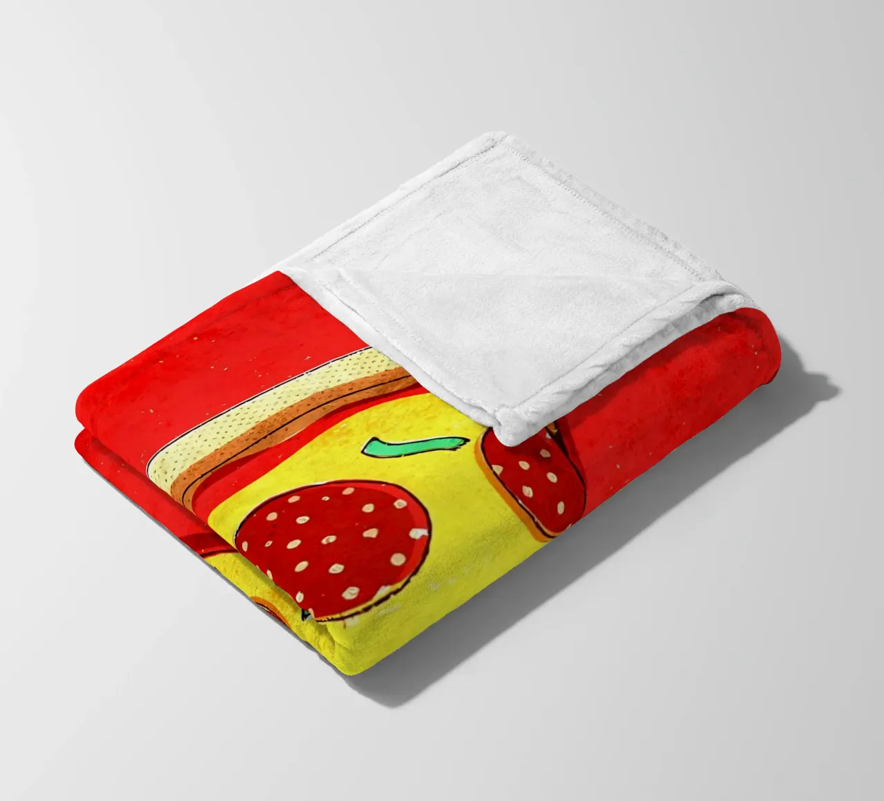 Pizza coperta in pile da Matlock Studio