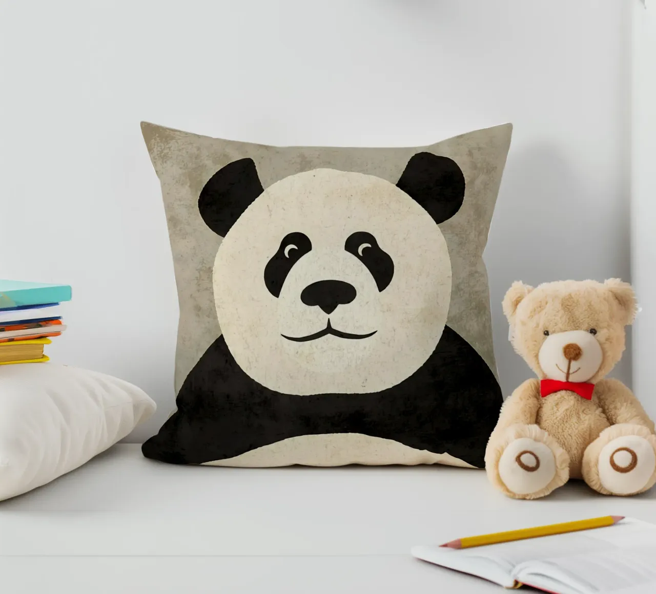 Panda cuscino da Matlock Studio