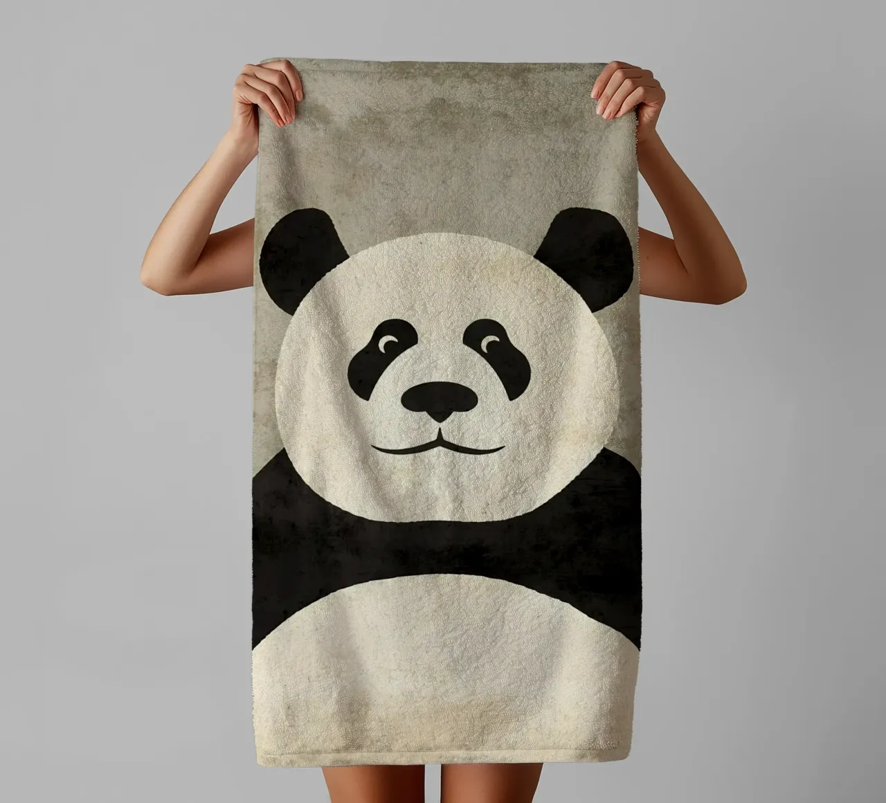 Panda asciugamano da bagno da Matlock Studio
