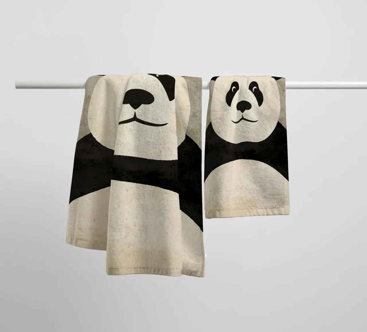 Panda asciugamano da bagno da Matlock Studio