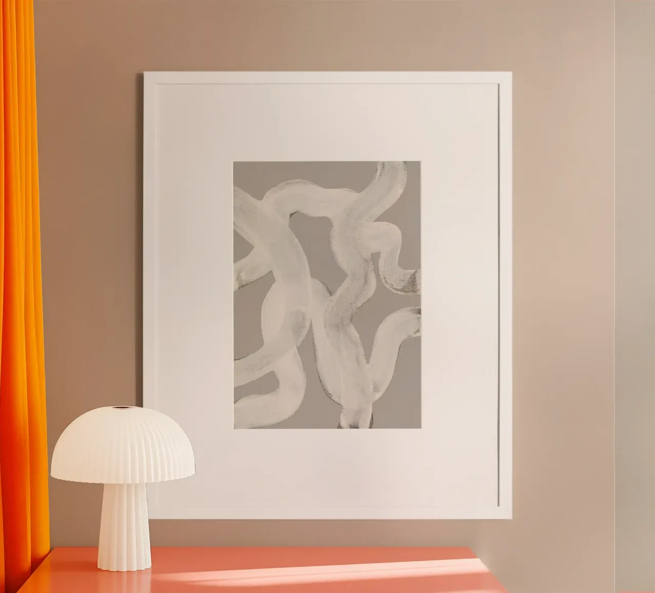 Abstract Brush Strokes 65Y Hahnemühle von Mareike Böhmer