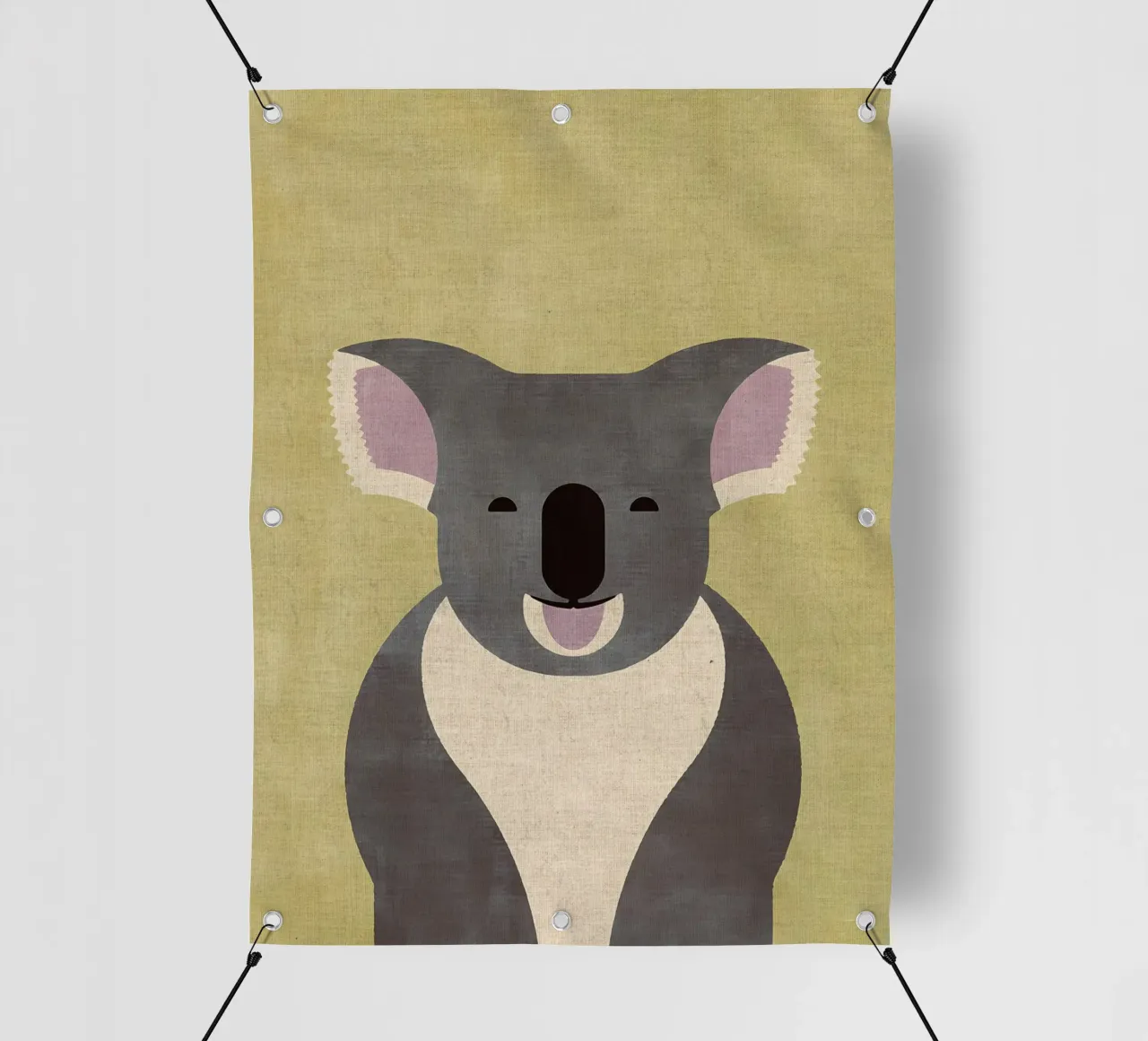 Orso Koala telo in pvc da Matlock Studio