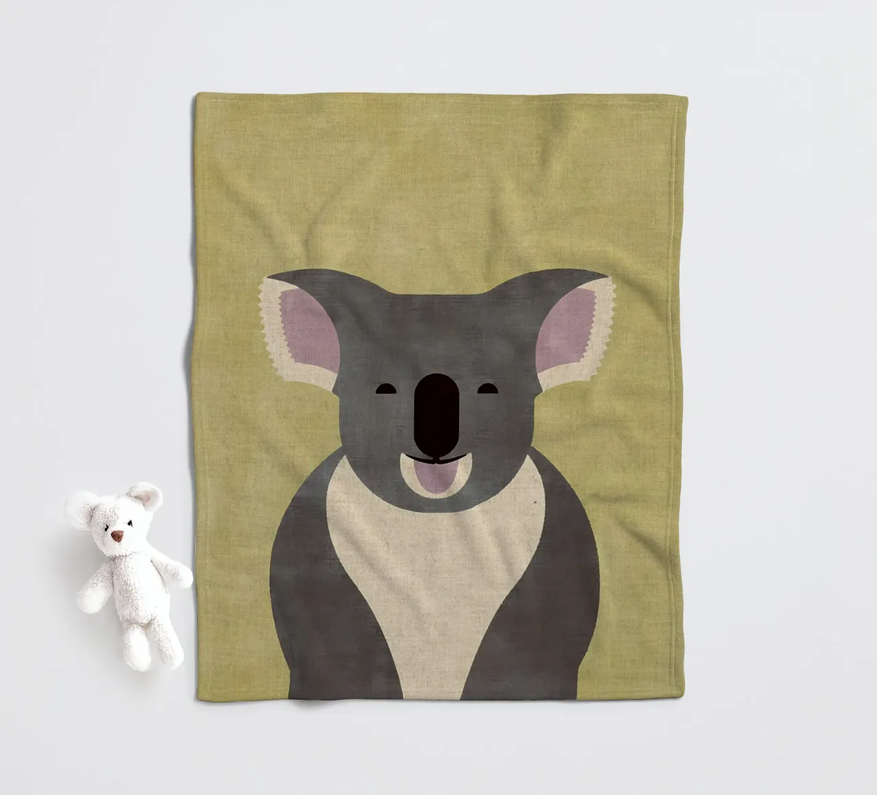 Orso Koala coperta in pile da Matlock Studio
