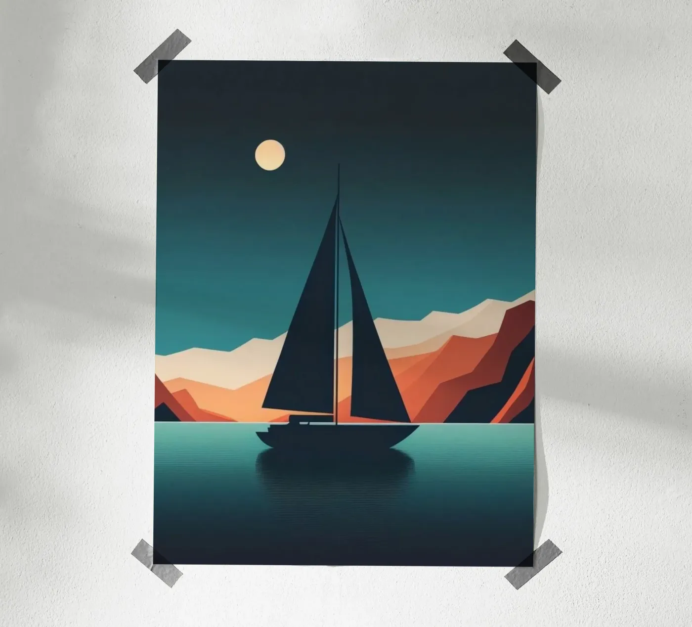 silhouette reflection poster da twillight