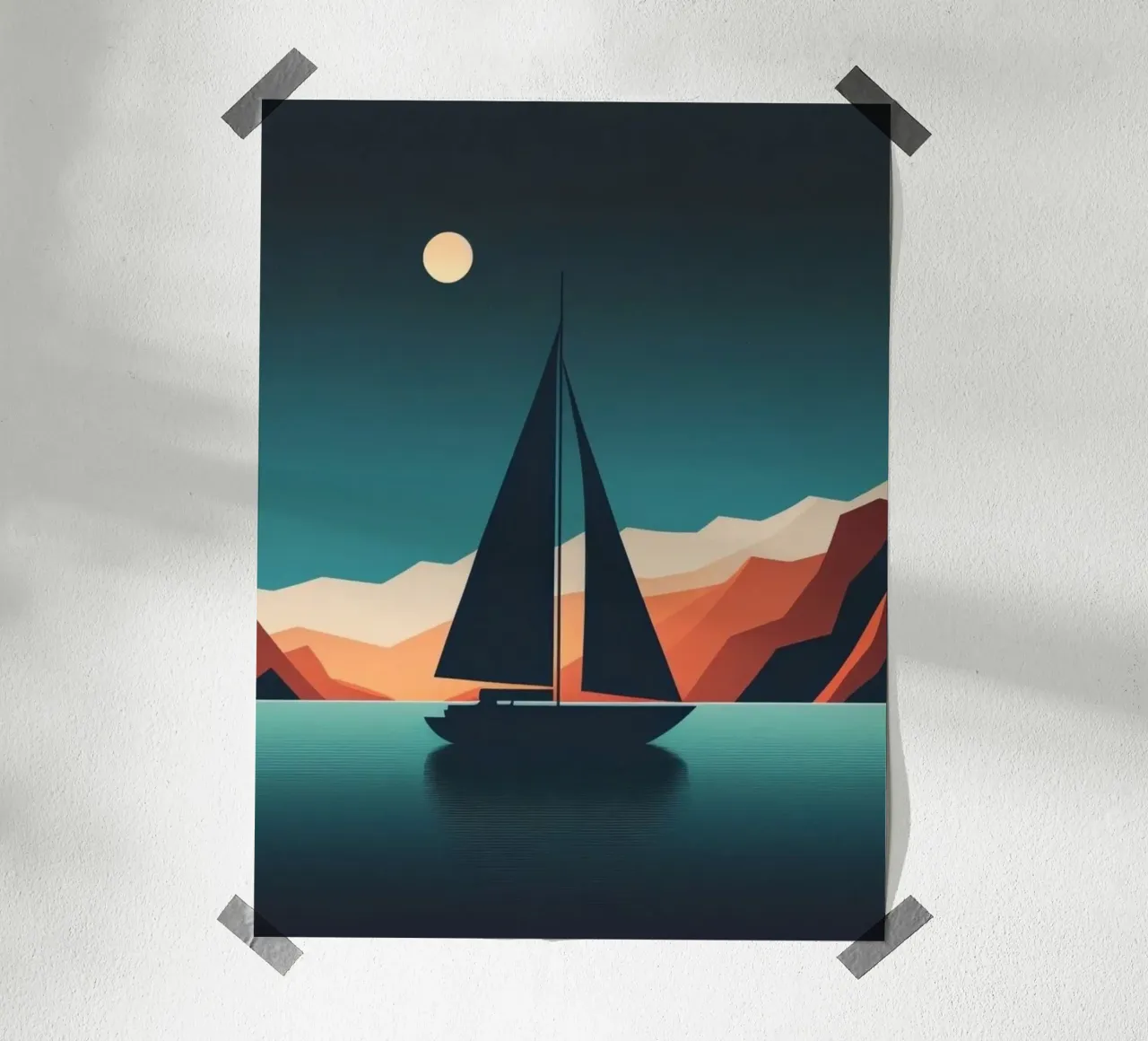 silhouette reflection poster da twillight