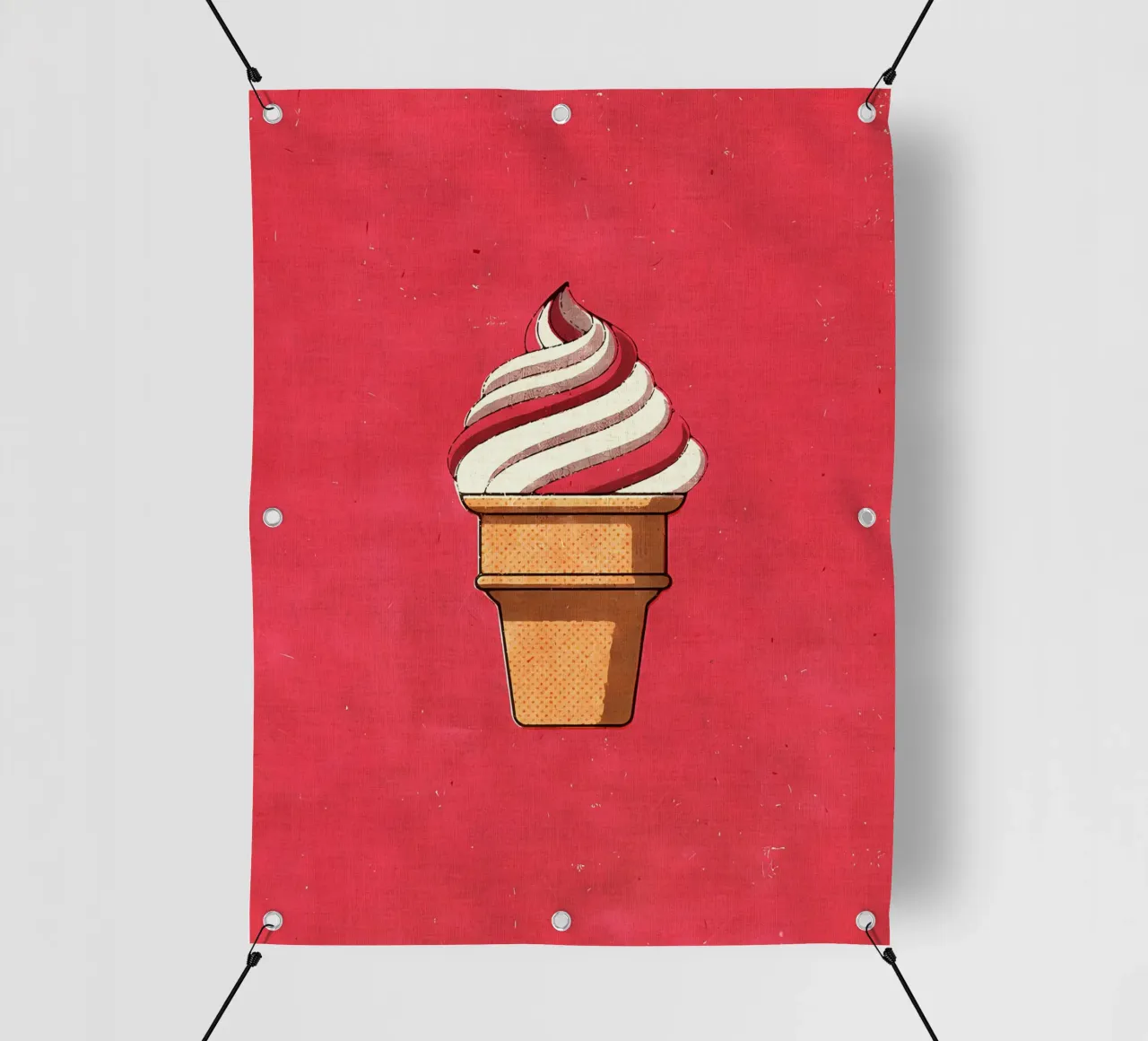 Gelato telo in pvc da Matlock Studio