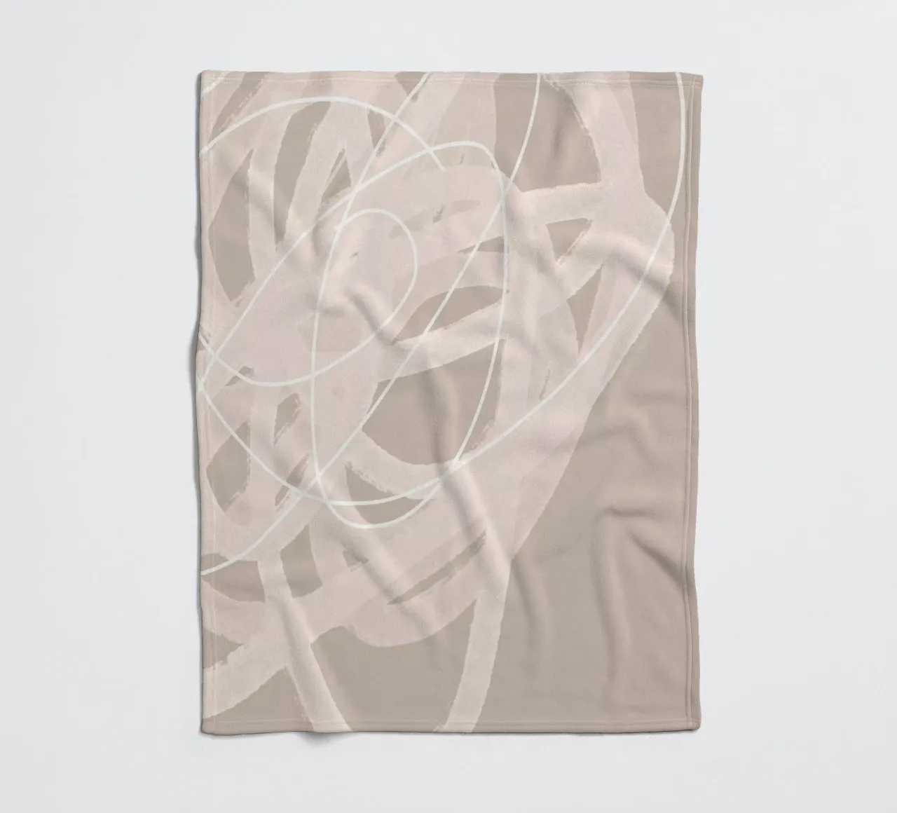 Abstract Brush Strokes 69 coperta in pile da Mareike Böhmer