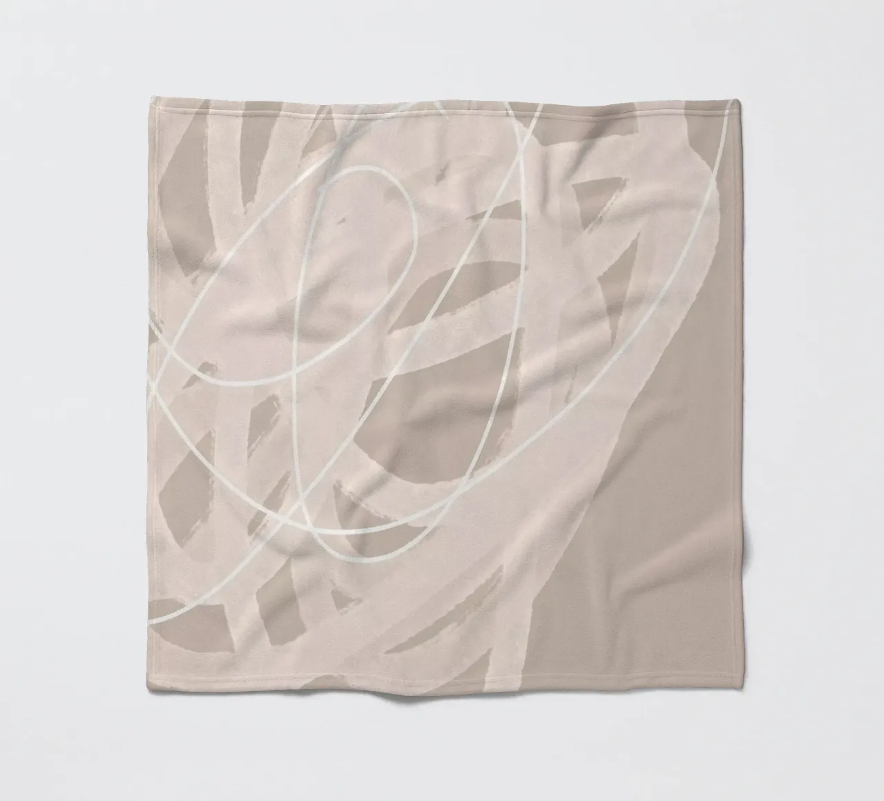 Abstract Brush Strokes 69 coperta in pile da Mareike Böhmer