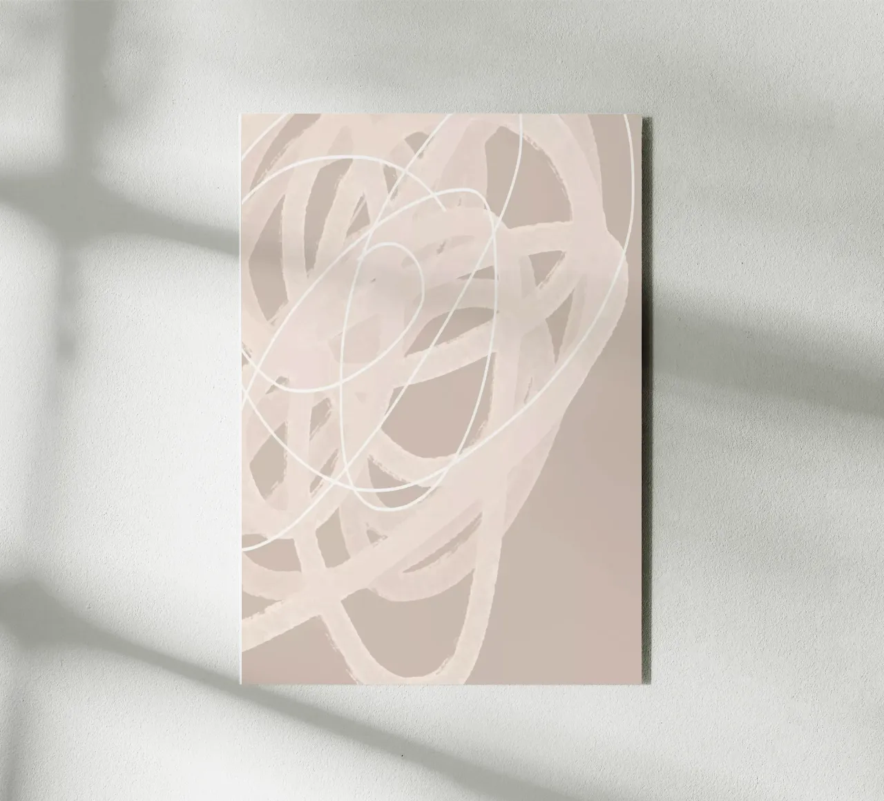Abstract Brush Strokes 69 alluminio dibond da Mareike Böhmer