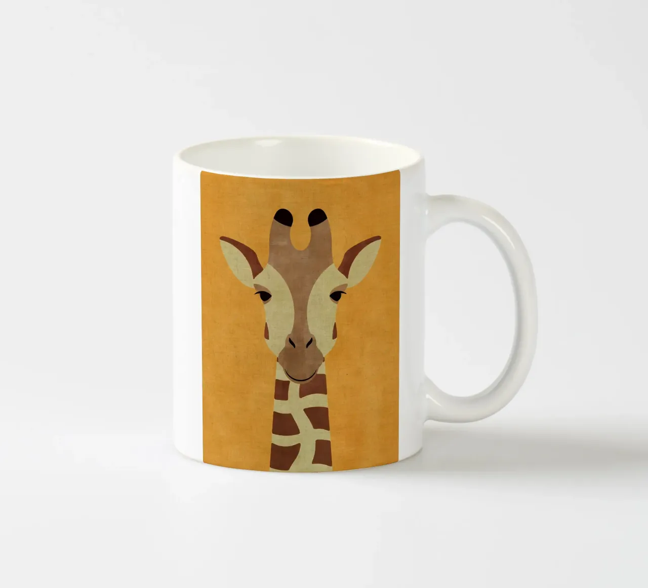 Giraffa tazza in ceramica da Matlock Studio