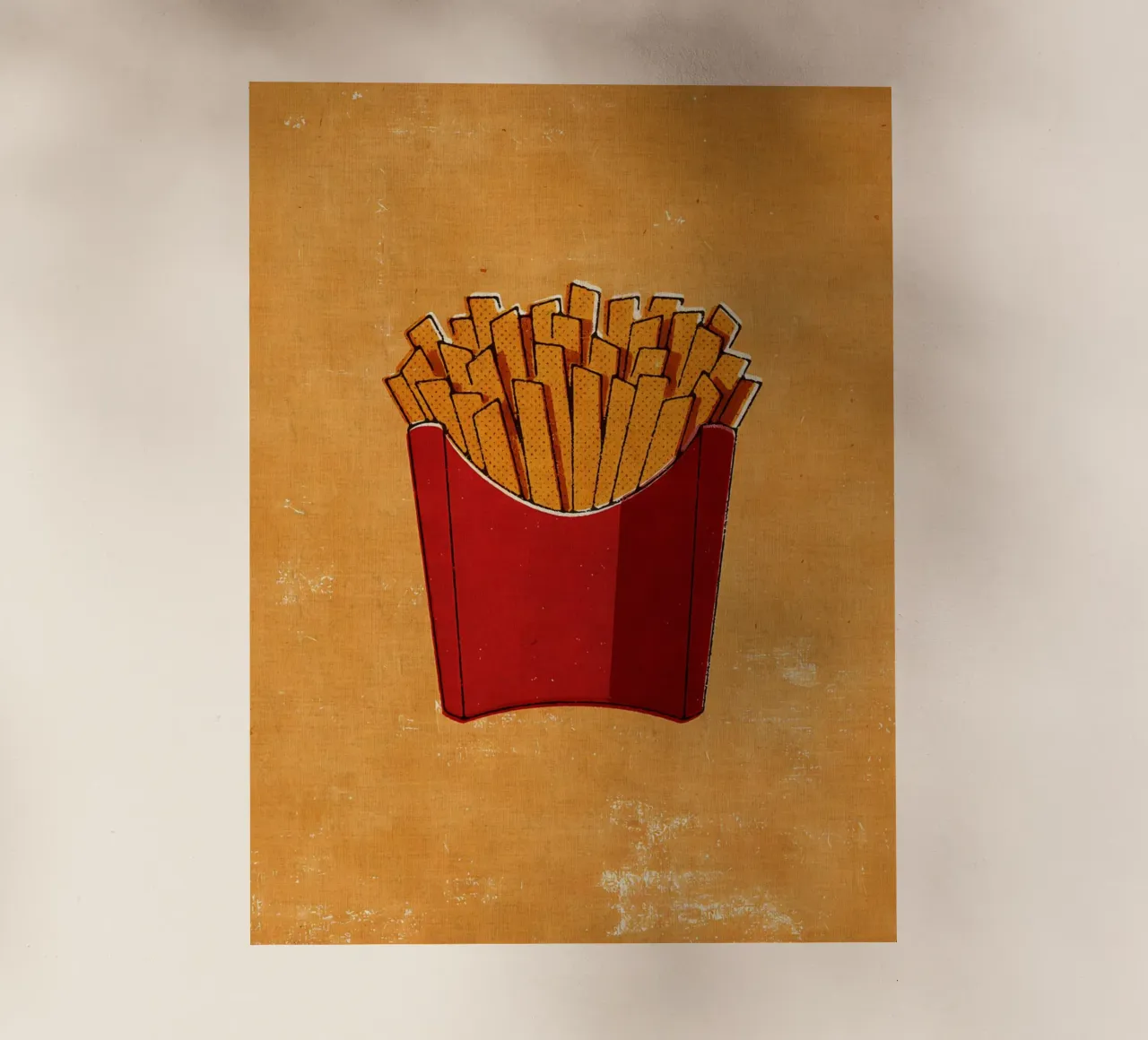 Patatine fritte pellicola backlit da Matlock Studio