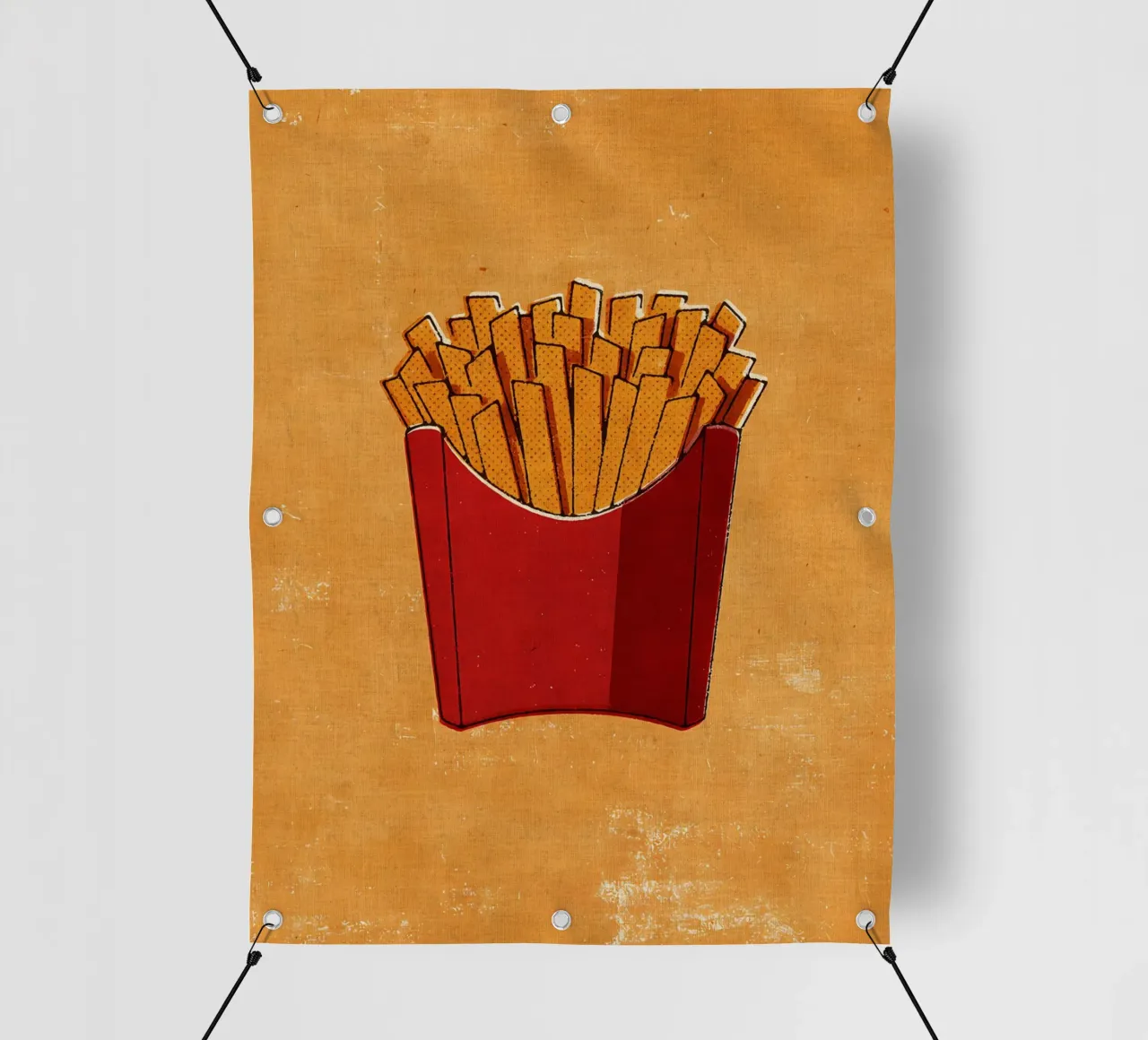 Patatine fritte telo in pvc da Matlock Studio
