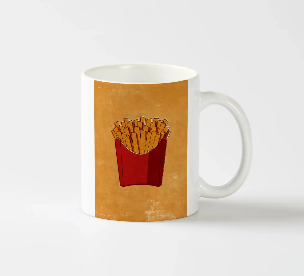 Patatine fritte tazza in ceramica da Matlock Studio