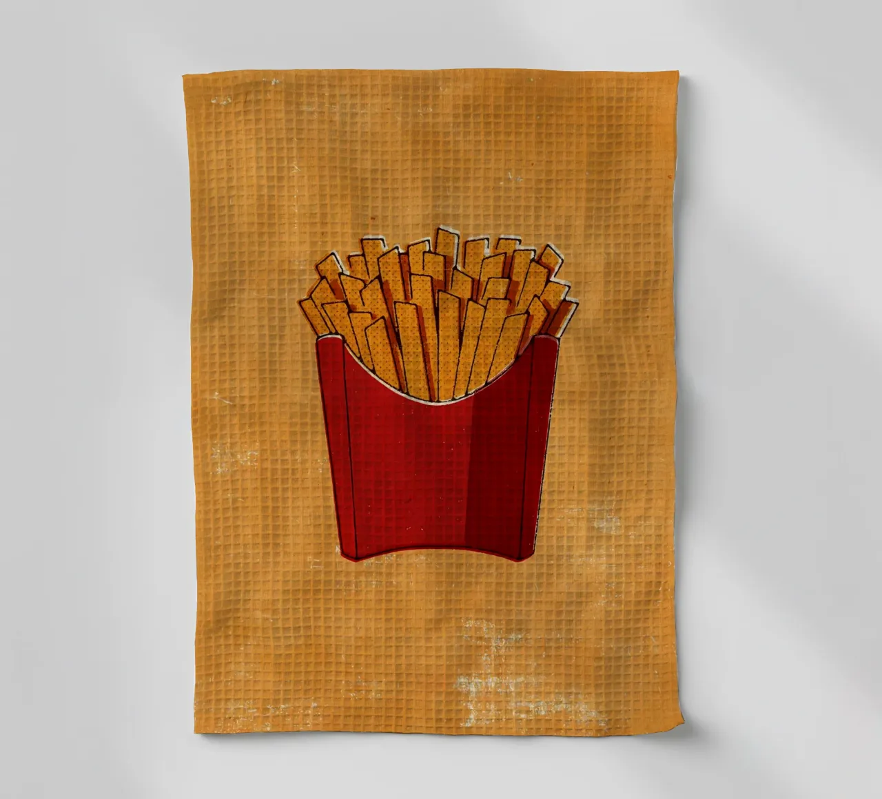 Patatine fritte canovaccio da cucina da Matlock Studio