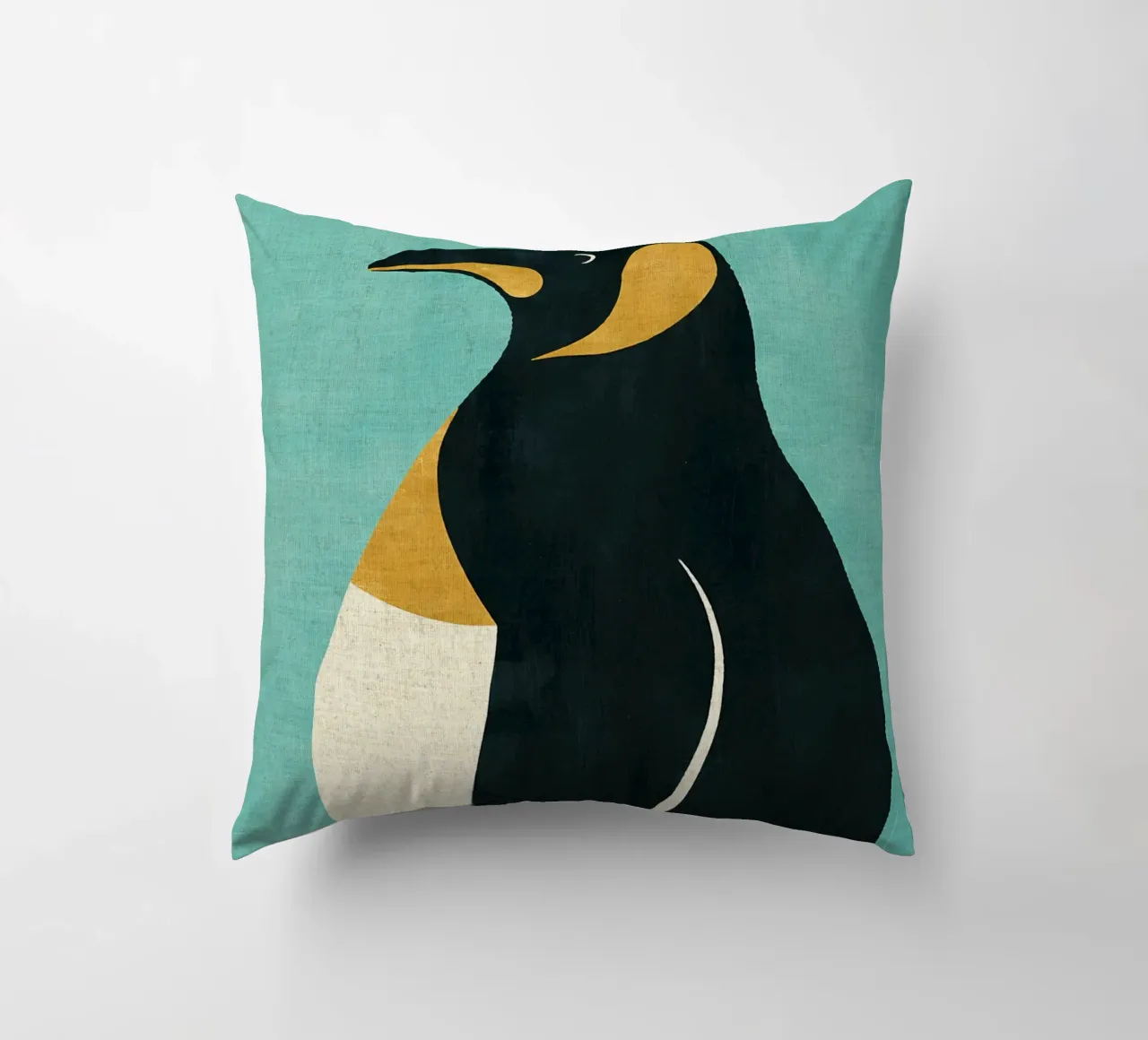 Pinguino imperatore cuscino da Matlock Studio