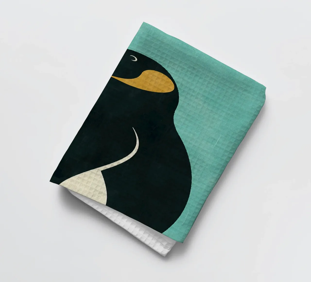Pinguino imperatore canovaccio da cucina da Matlock Studio