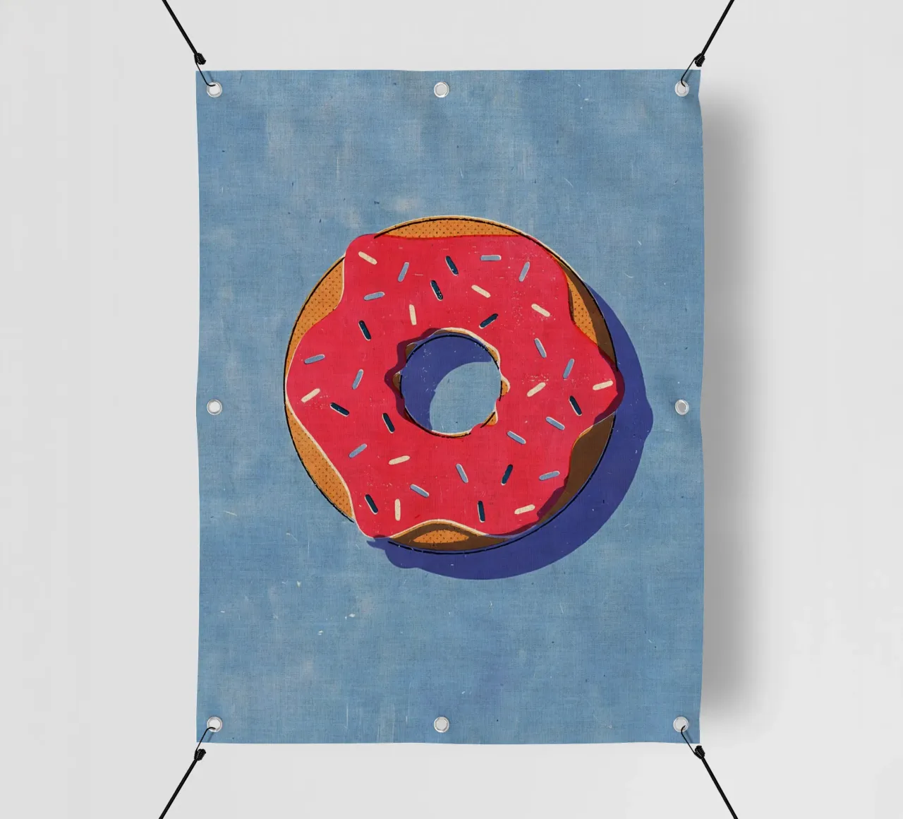 Ciambella telo in pvc da Matlock Studio