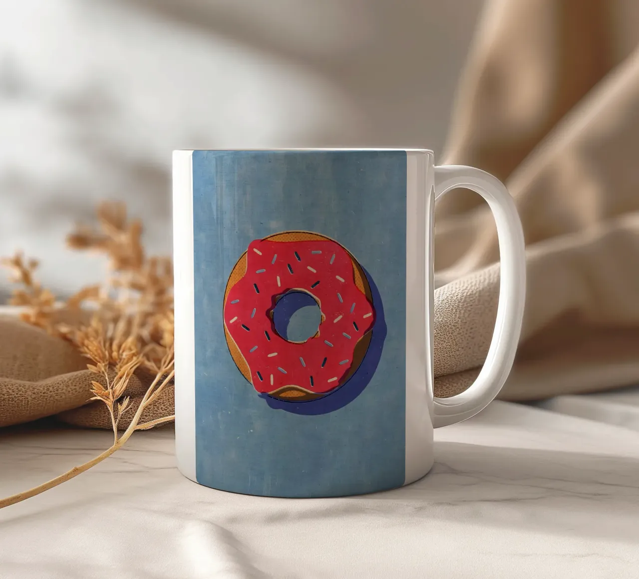Ciambella tazza in ceramica da Matlock Studio