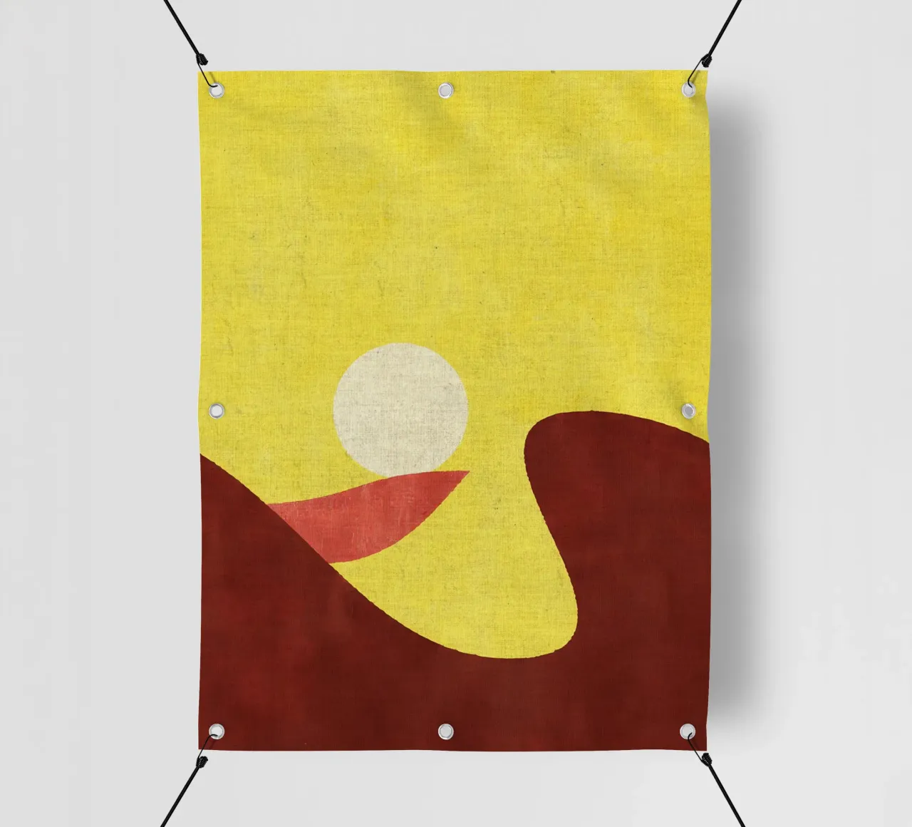 Tramonto nel deserto telo in pvc da Matlock Studio