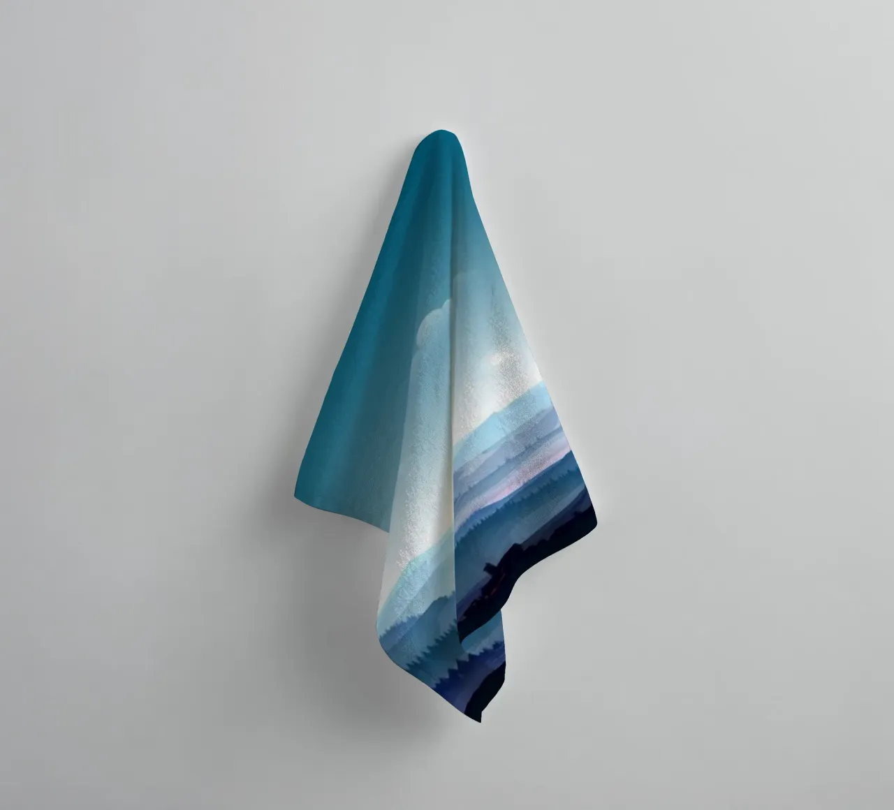 horizon fog asciugamano da bagno da twillight