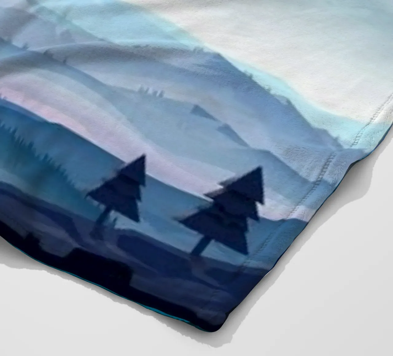 horizon fog coperta in pile da twillight