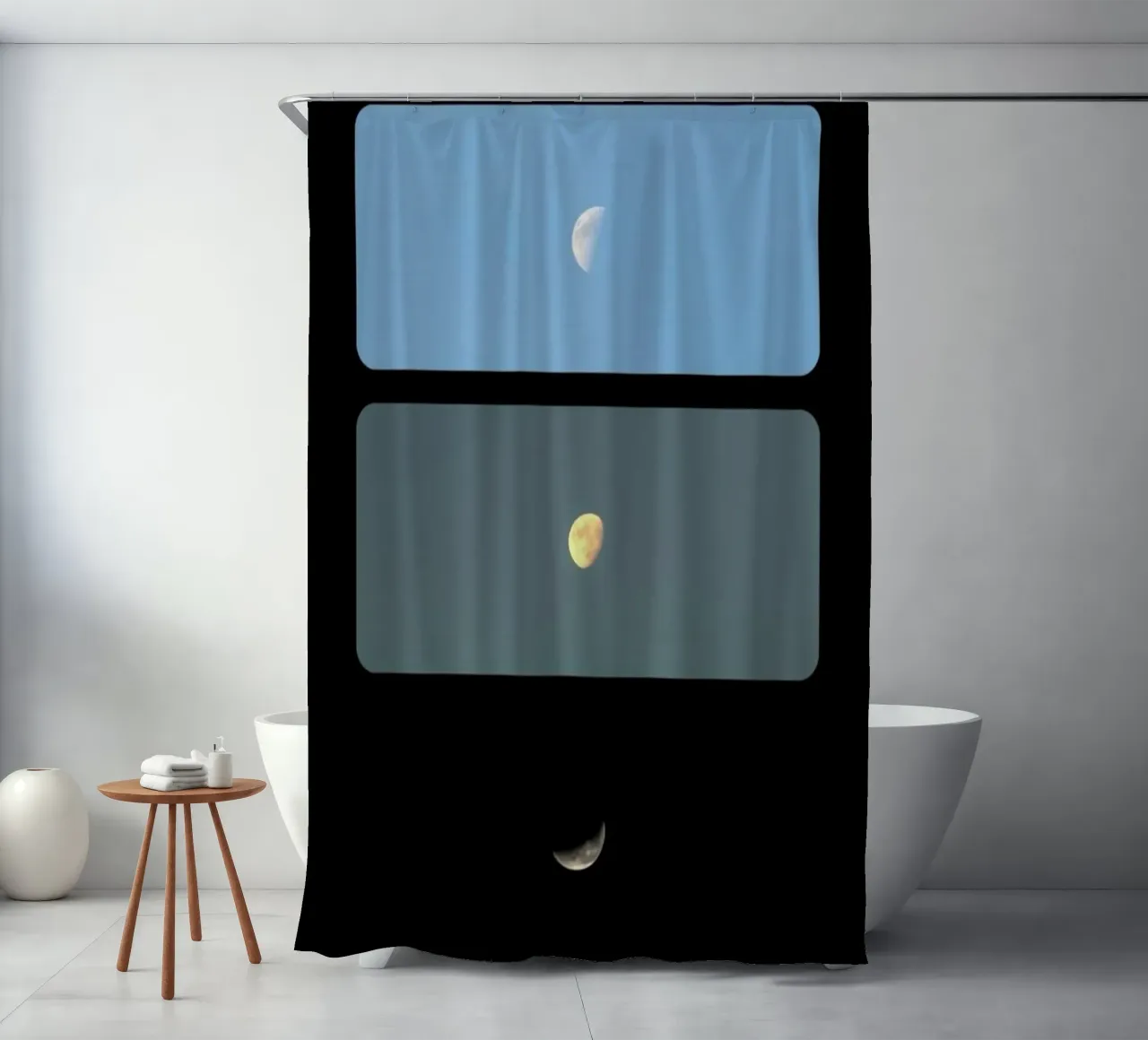 sequence phases Duschvorhang von twillight