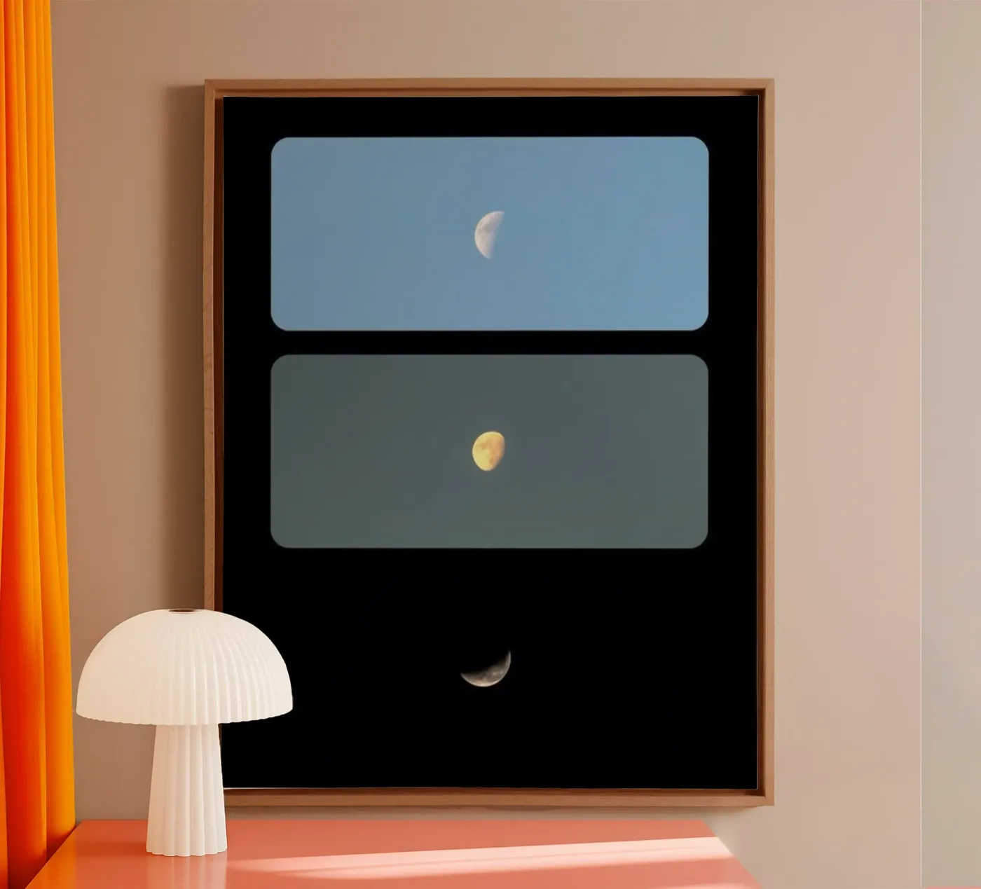 sequence phases Leinwand von twillight