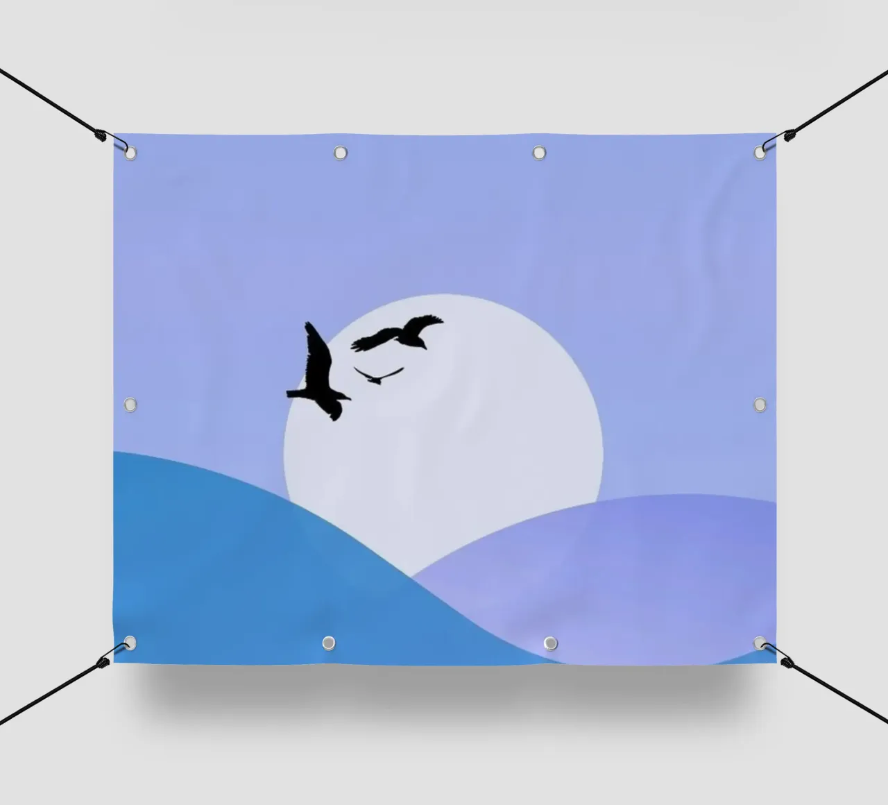 evening landscape pvc cover by Histrol