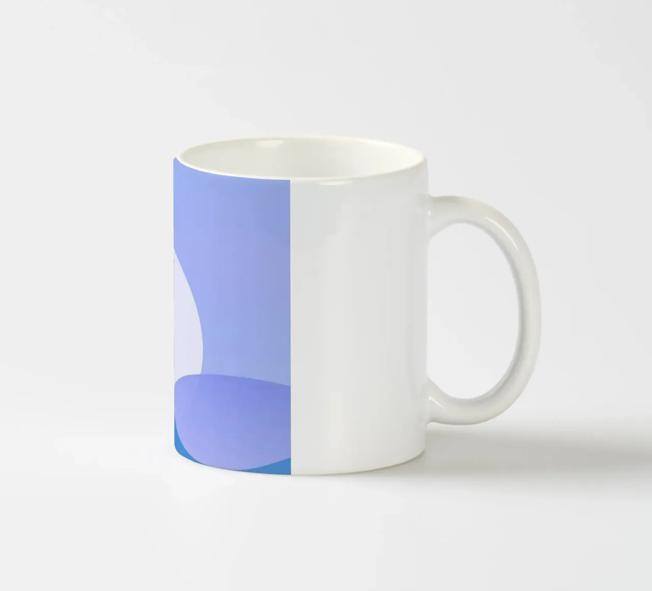 evening landscape tazza in ceramica da Histrol