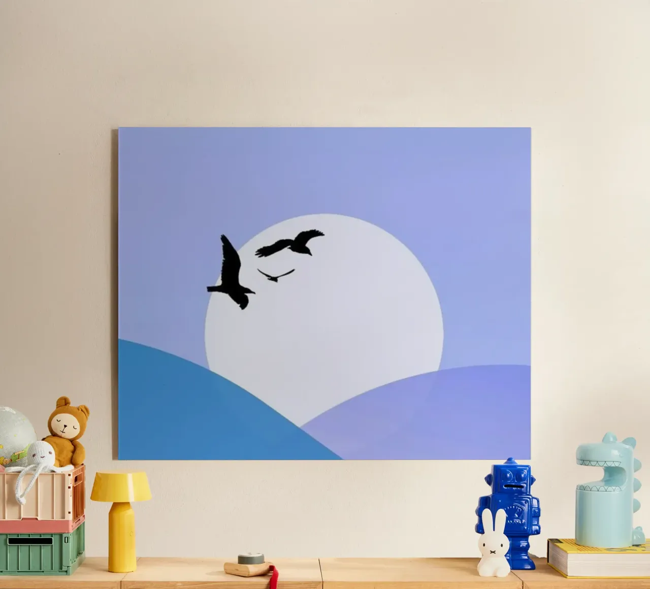 evening landscape plexiglass da Histrol