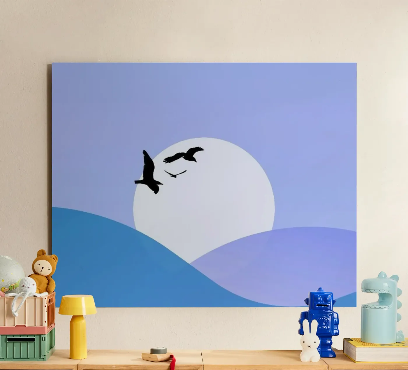 evening landscape pannello forex da Histrol