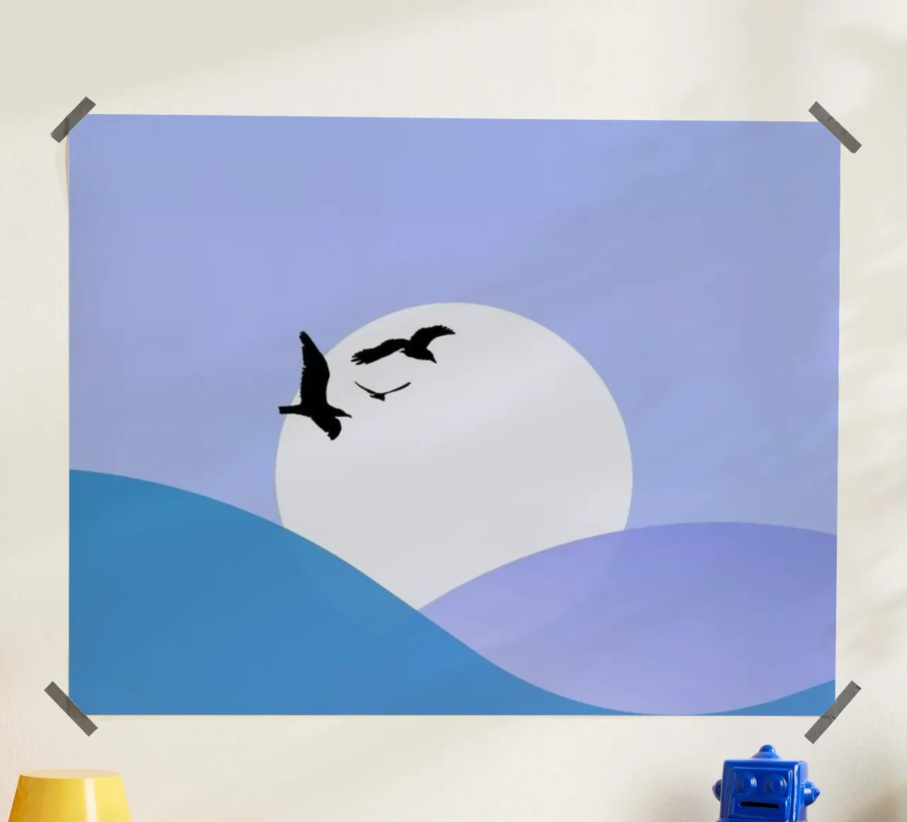 evening landscape poster da Histrol