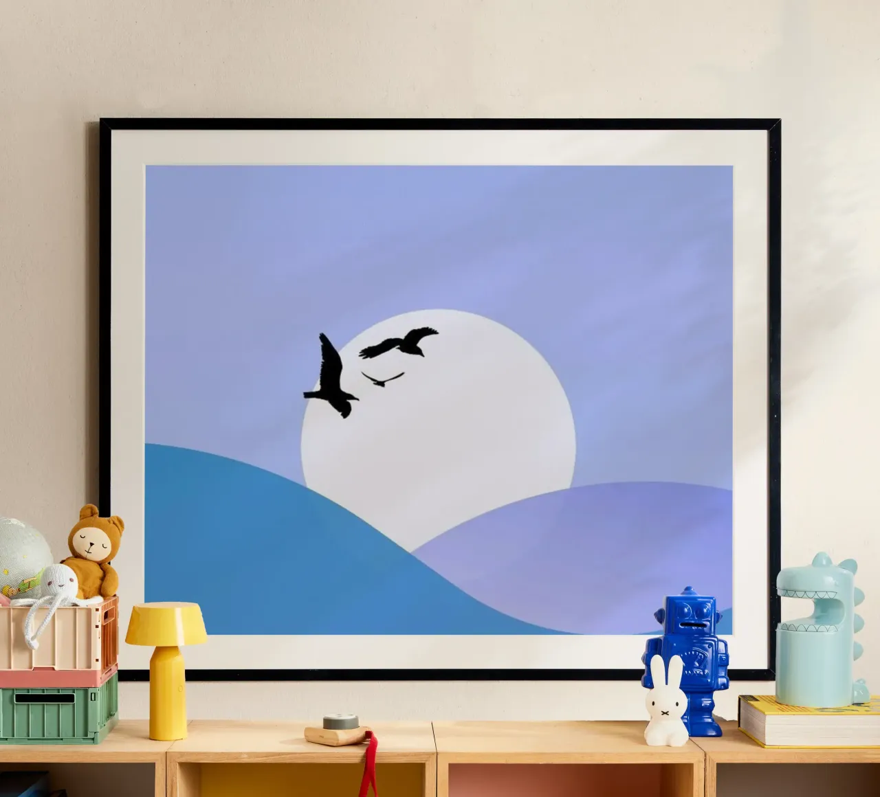 evening landscape poster da Histrol