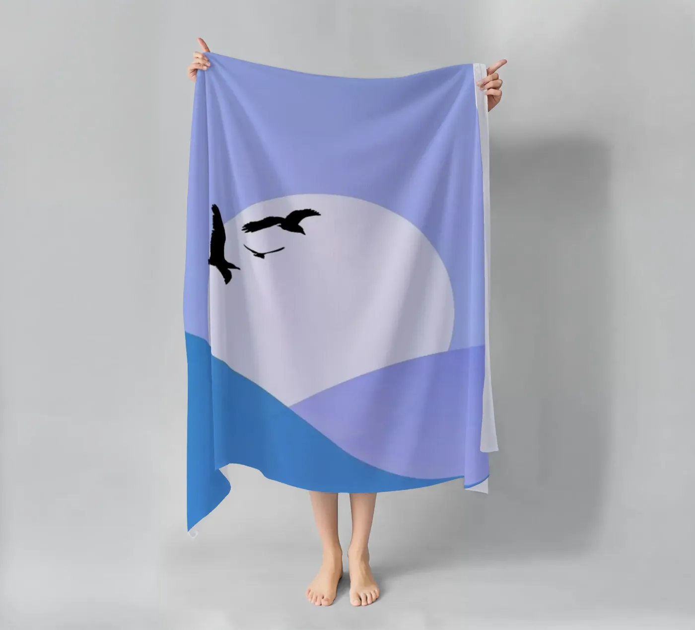 evening landscape telo mare da Histrol