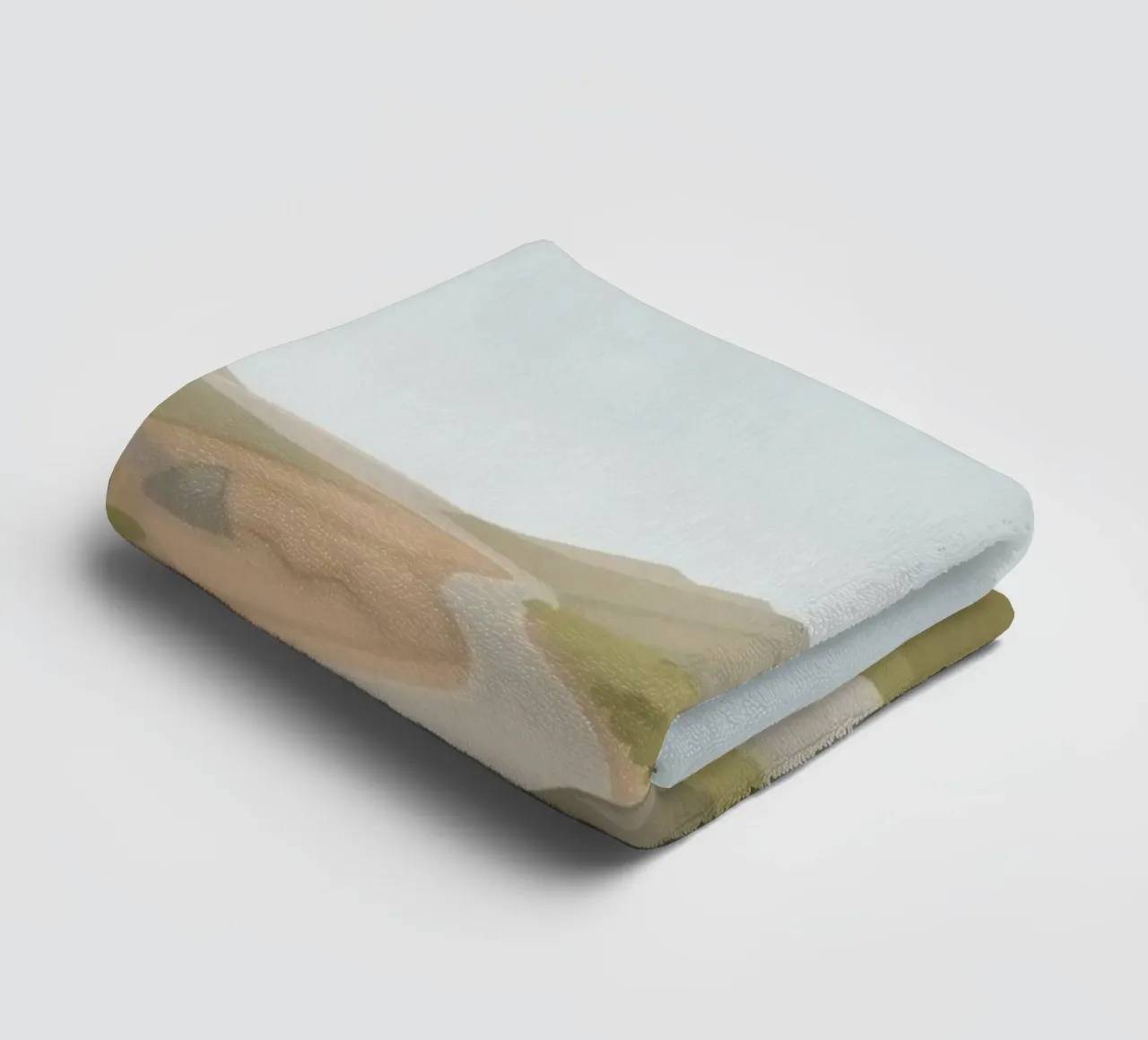 countryside terrain towel by twillight