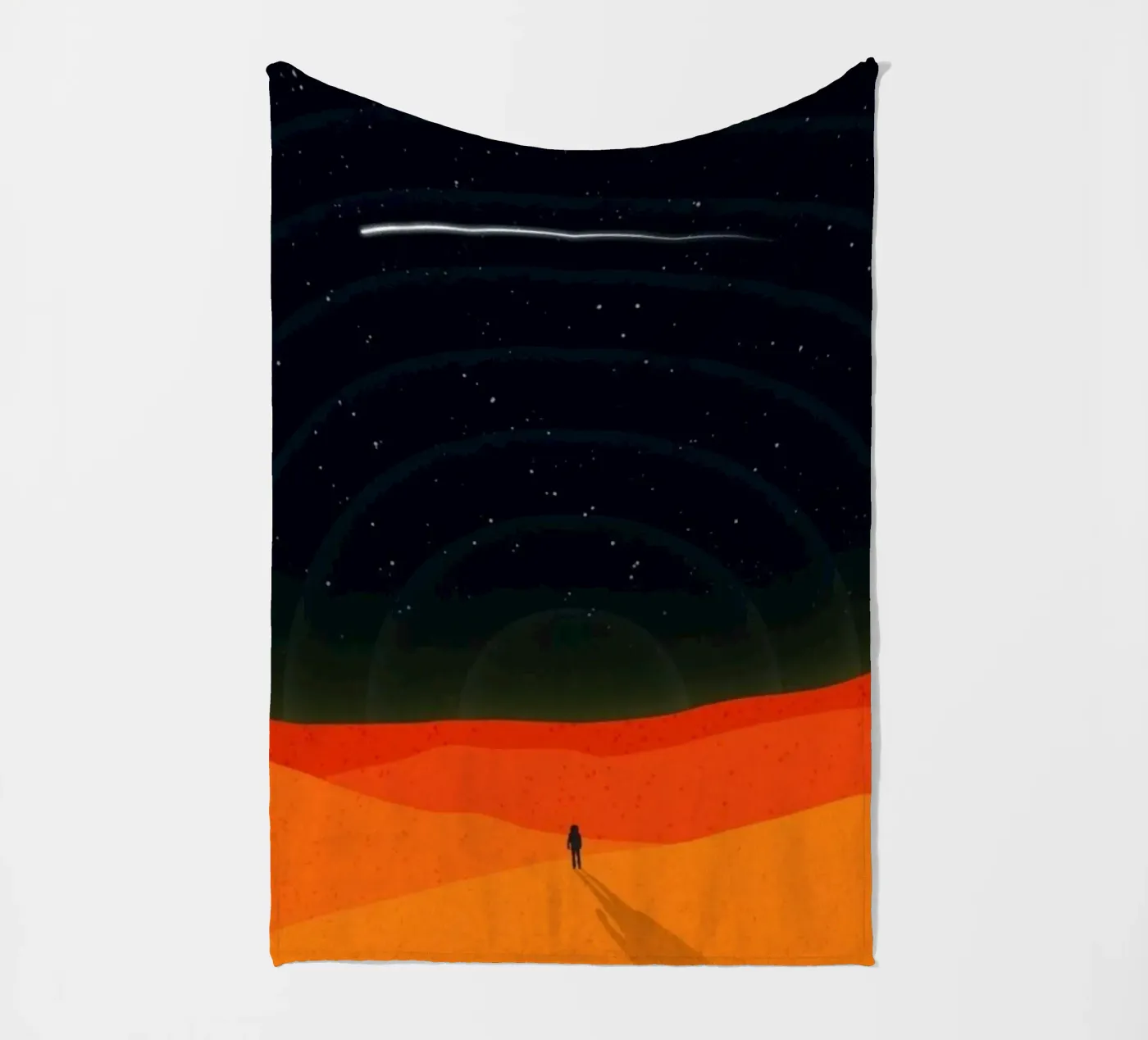 moonlight solitude Fleecedecke von Histrol