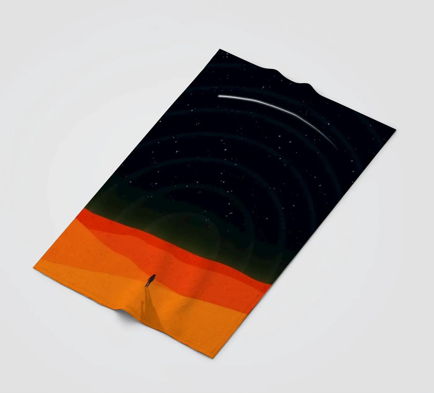 moonlight solitude Fleecedecke von Histrol