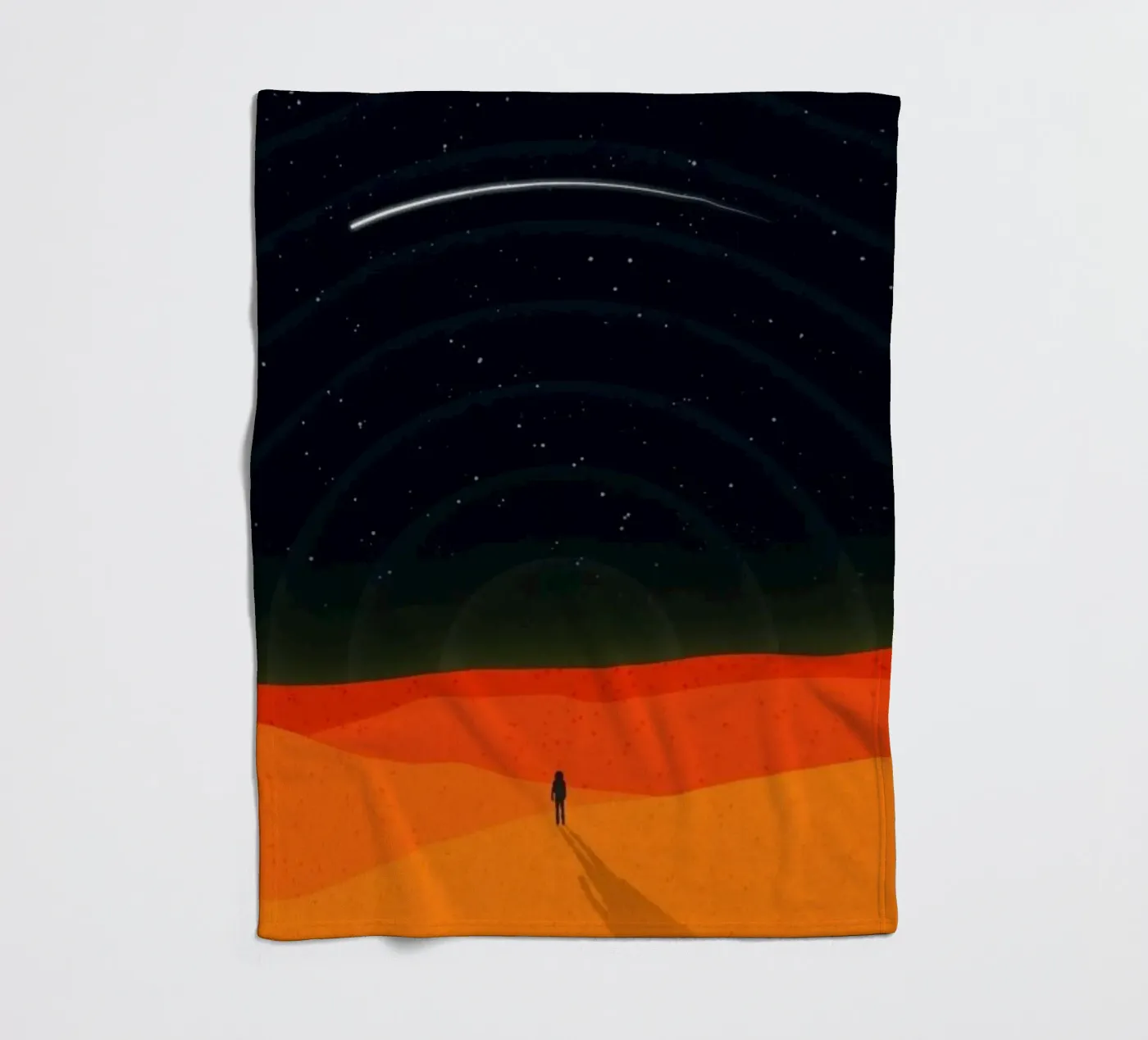 moonlight solitude Fleecedecke von Histrol