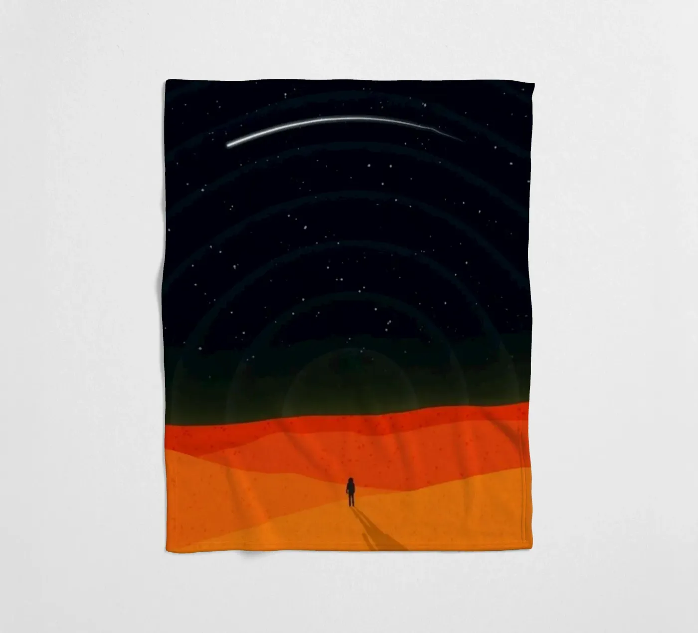 moonlight solitude Fleecedecke von Histrol