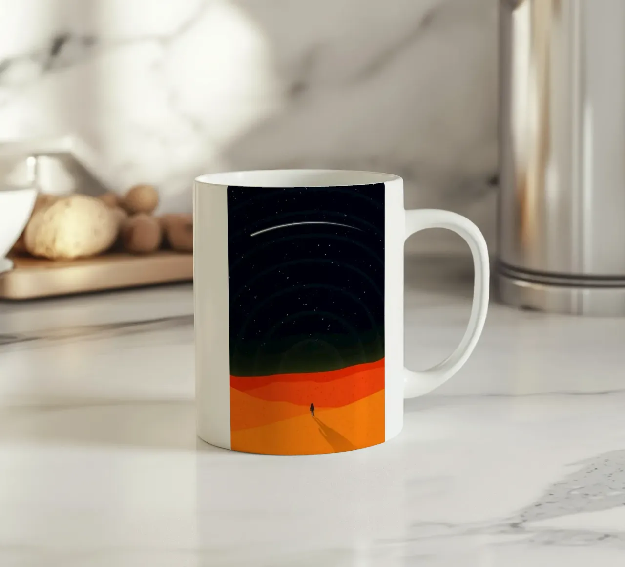 moonlight solitude tazza in ceramica da Histrol