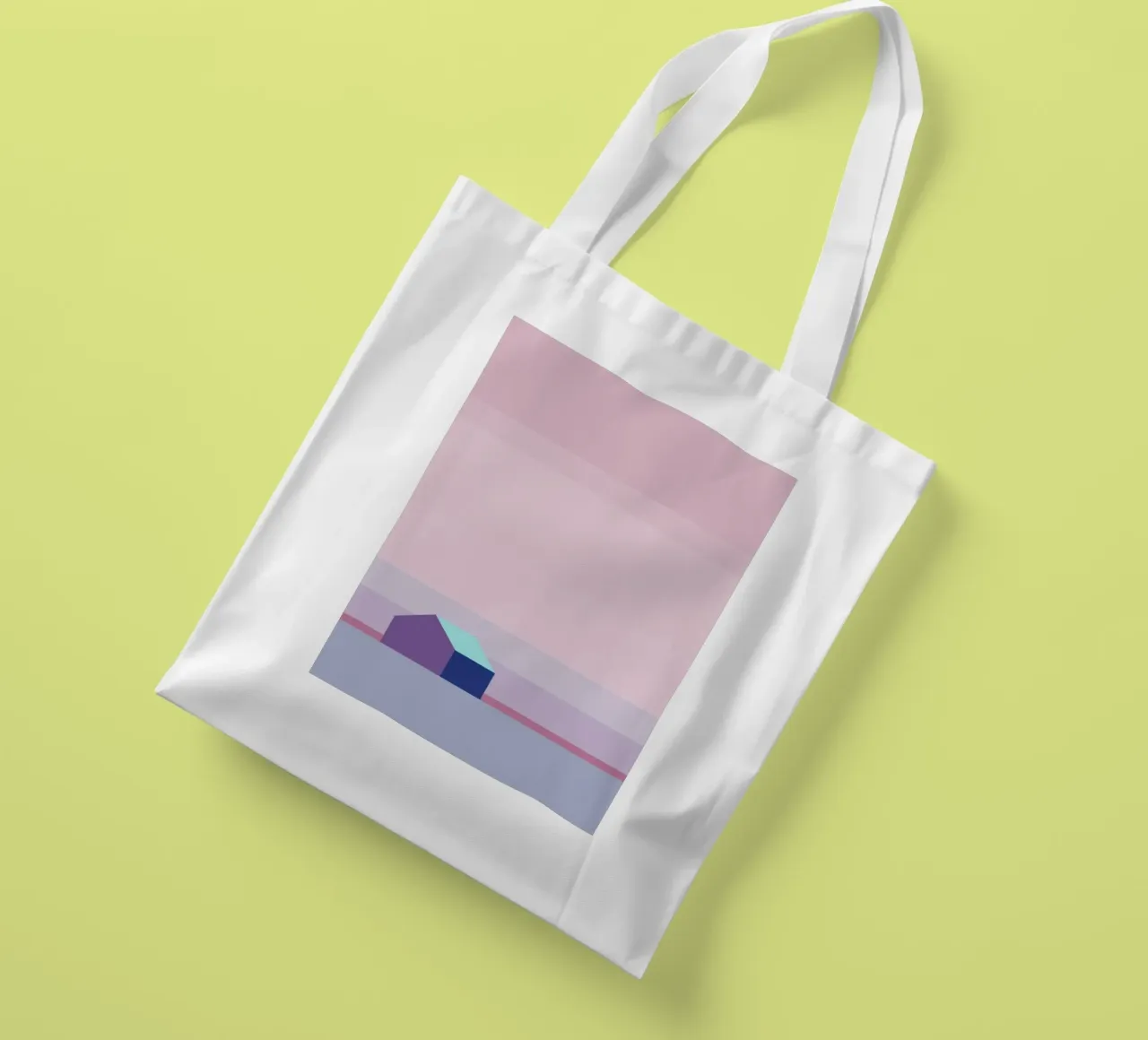 shapes pastel colors tote bag by twillight