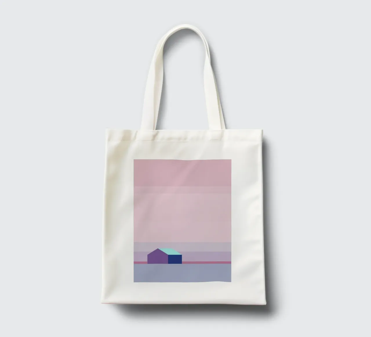 shapes pastel colors tote bag by twillight