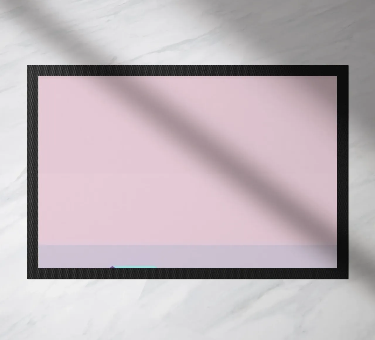 shapes pastel colors doormat by twillight