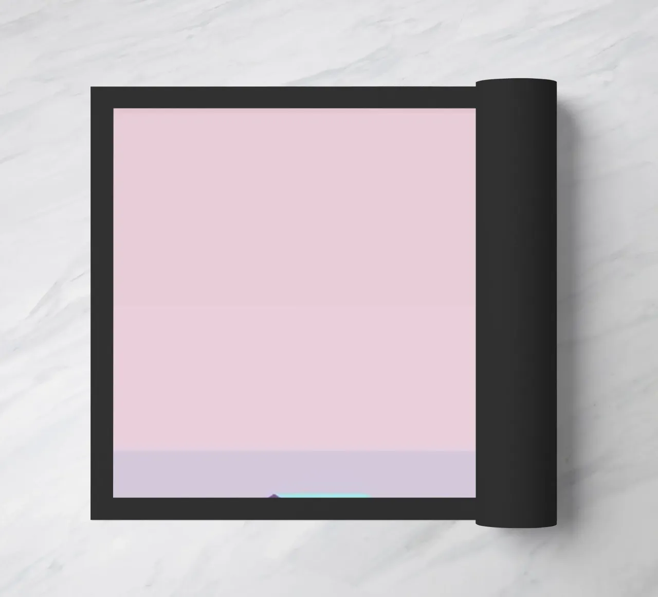 shapes pastel colors doormat by twillight