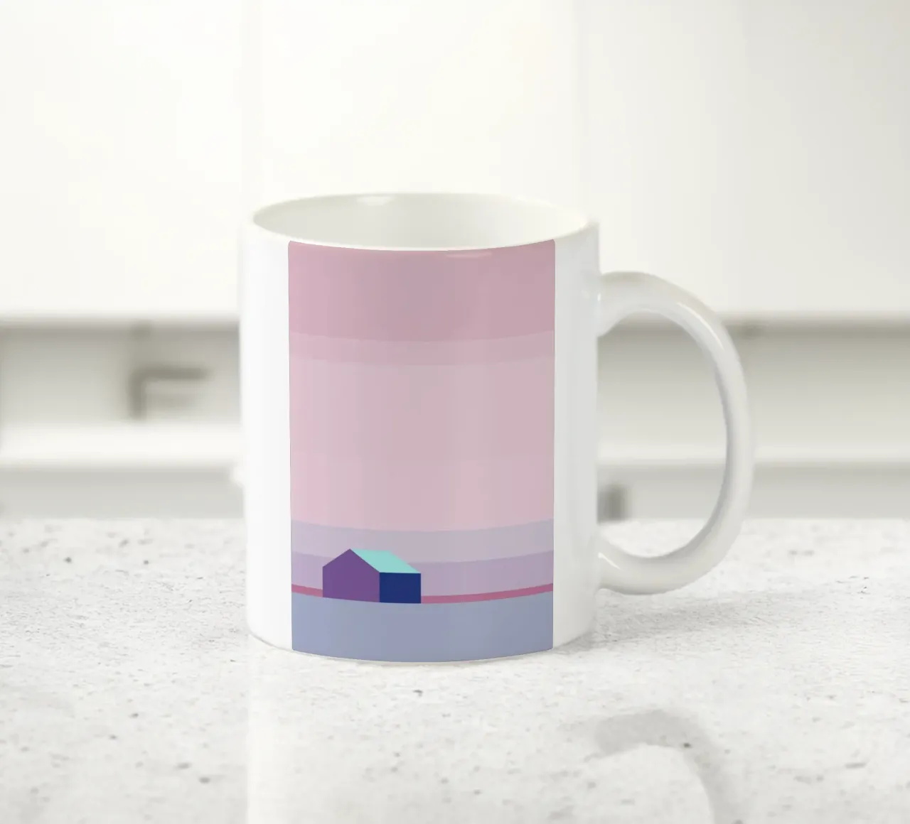 shapes pastel colors tazza in ceramica da twillight