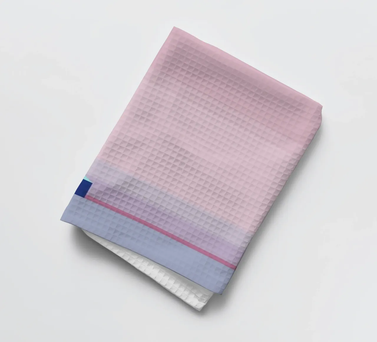 shapes pastel colors tea towel by twillight