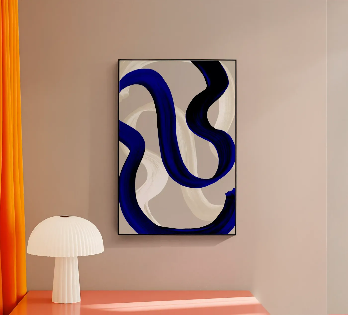 Abstract Brush Strokes 80 plexiglass da Mareike Böhmer