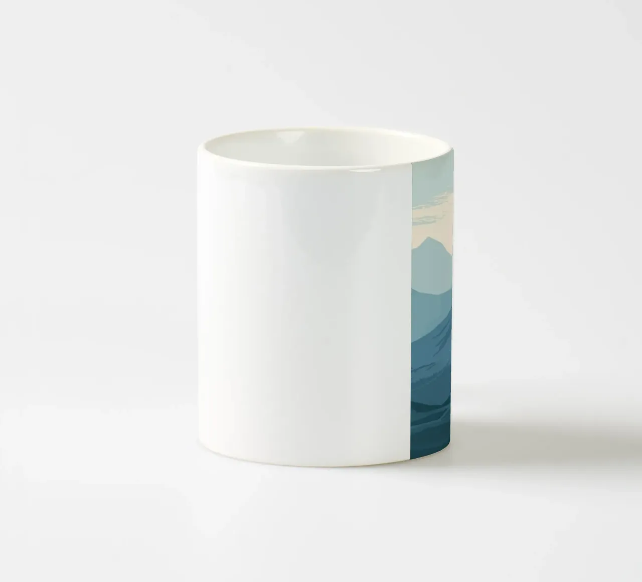 landscape outdoors ceramic mug by Histrol