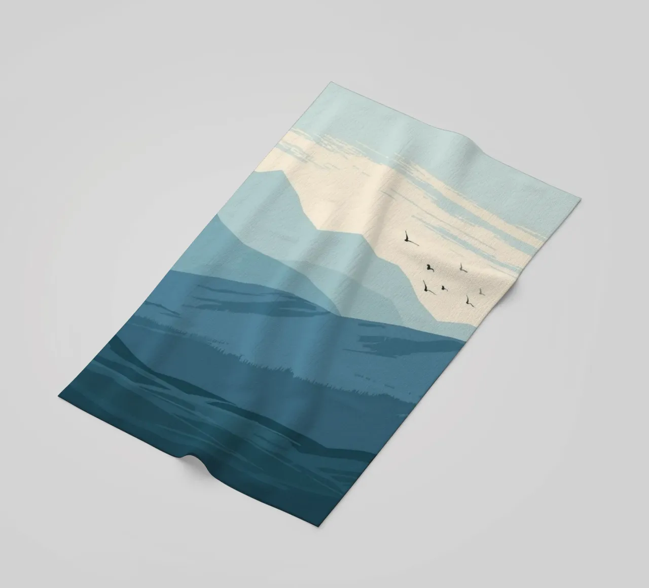 landscape outdoors beach towel by Histrol